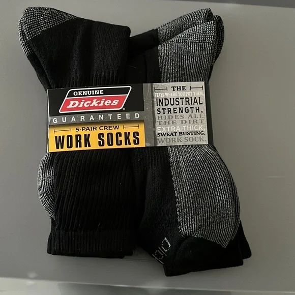 Mens Work Socks(5pairs) - Picture 1 of 7